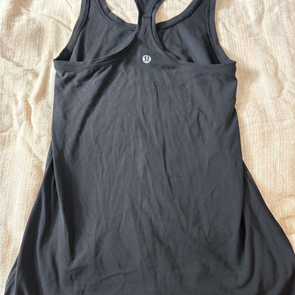 Black Racerback Tank Top - Picture 2 of 2